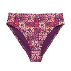 Dahlia Mix & Match Floral Bikini Briefs in Purple