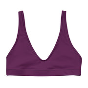 Dahlia Mix & Match Bikini Top in Purple