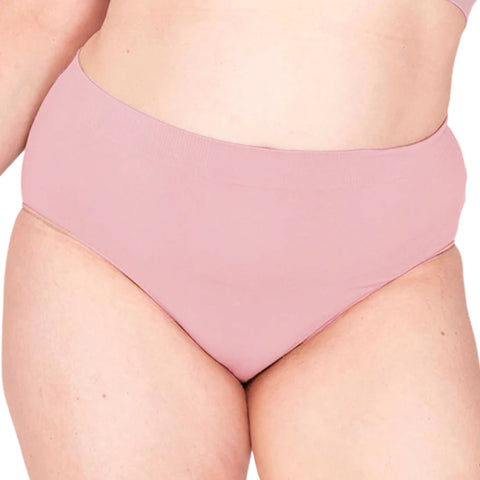 Cinderella seamless briefs underwear plus size - the luxe nude