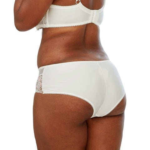Caramel Brief white back - the luxe nude