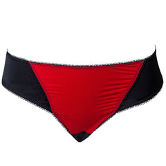Figura red black thong - the luxe nude